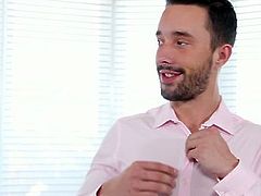 Man Royale brings you a hell of a free porn video where you can see how the horny gay hunk Asher Hawk gets massaged and fucked hard into a massive anal orgasm.