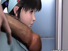 Umemaro 3D Toilet sex