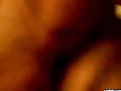 Seductive amateur babe with tempting fresh body stands on her all four while getting pounded deep up her snatch doggy style. Then, she gets on top of hard shaft riding intensively. Check out this homemade porn clip because it is definitely worth watching one.