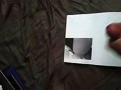 Firing off a big load for a friend