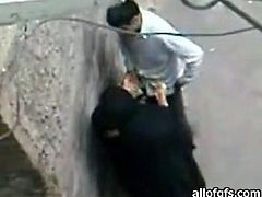 This chick with big appetite for sex meets the guy on the street and gets fucked doggystyle on the street. Have a look at this babe in The Indian Porn sex video.