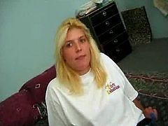 Amateur blonde temptress Kelsey Cheston talks about herself in this nasty and wild free amateur video set by Ed Powers. Things are getting very interesting here.
