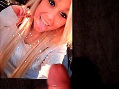 Cute Girl CumTribute #7 (11loads+slowmotion)