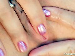 Dream July with giant jugs and shaved pussy put his cock in her booty