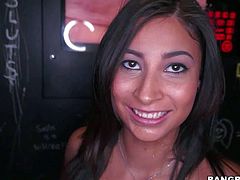 Gloryhole session of latina hottie Jade Jantzen