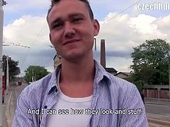 Czech Hunter brings you a hell of a free porn video where you can see how things are about to get nasty for this Czech hunk that ends up getting wild outdoors.