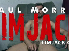 Dean Monroe is a horny hunk and he is ready to pull his meaty cock out for you. He starts to jerk it off slowly and wants to shoot a messy load on his abs.