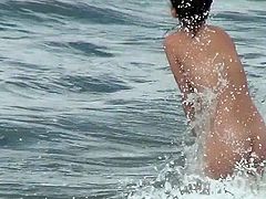 Nude girl exposed by hidden cam