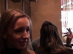 Blonde Stacy gives giving oral pleasure to her hot fuck buddy