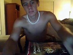 Straight guys feet on webcam #8