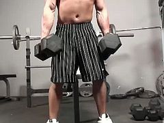 Watch this solo masturbation video of Billy C. Cum join Billy in the gym working on himself in more ways than one! Watch this muscle man work on his huge biceps and move on to working on his huge meaty cock. Checkout how Billy goes to work out to dick out. Enjoy!