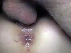 Young german slut creampied in a gangbang