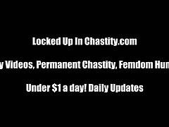 Locked Up In Chastity brings you a hell of a free porn video where you can see how these evil dommes wanna lock your cock up in chastity while assuming very hot poses.