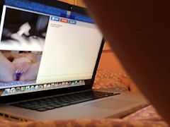 Sweet Wife Cums On Web Chat Oct 8, 2014 - Quick Cum Blurry