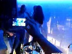 A guy with spycam glasses and his friend pick up two chicks from a club. They take them home after getting them drunk and they fuck them while the glasses are on.