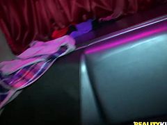 Horny girls are dancing naked in a night club. You can see clear images of them licking pussy or nipples and their sexy bodies moving in the rhythm of the music. The night is young and the atmosphere soon becomes even hotter. Click to watch the slutty babes getting fucked all night long!
