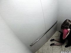 Brooke Wylde has fire in her eyes as she gets cum glazed after sex with hot man
