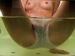 With bald snatch loves fucking herself for you to watch and enjoy