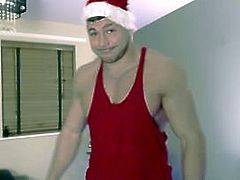 Muscle Santa