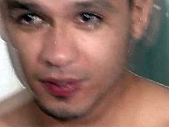 Hot latino jock is a boxer and an amateur jock and he just finished training and started masturbating alone in his room. After the session he goes in the shower to clean his body.