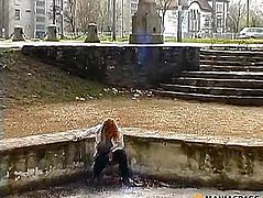 Pissing in the dry pool