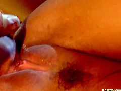 Chris Johnson gets his always hard man meat eaten by