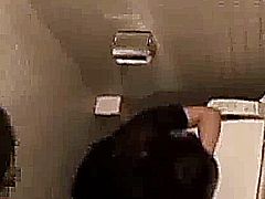 Young Boozed Girls fucked on a public toilet by total strangers