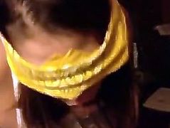 blindfolded blowjob