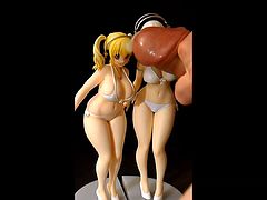 Super Sonico + Super Pochaco 2 Figures Cumshot