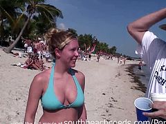 South Beach Coeds brings you a hell of a free porn video where you can see how these sexy coeds pose and provoke in the beach whil assuming very naughty positions.