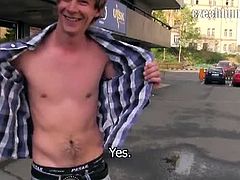 Czech Hunter brings you very intense free porn video where you can see how this Czech dude is ready to misbehave on the rooftop while assuming very hot positions.