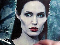 Angelina Jolie Maleficent Cum Tribute MMBK