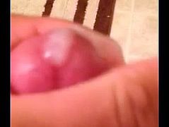 I was so horny couldn't wait close up cum