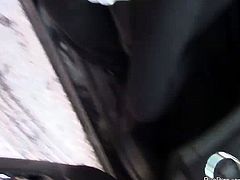Hot Oral Sex And Swallow On Public Parking