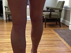 Sissy CD from NC in heels and thong