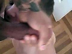 Interracial Deep Throat