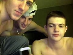 3 Str8 Boys Go Gay, Have Fun On Cam, Nice Cocks