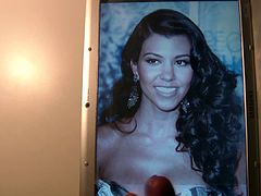 Kourtney Kardashian Cum Tribute