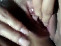 eating and fingering Asian pussy til she cums