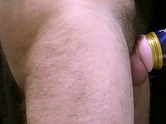 Fucking fleshlight hard cock shaved balls cock rings