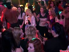 Party Hardcore brings you a hell of a free porn video where you can see how this sex party at the club gets out of control as these blonde and brunette sluts get banged hard.