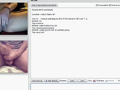 Chatroulette: Good Squirting for Good Cumshot