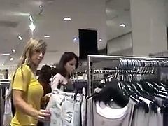 Hot German Couple sex in changing room