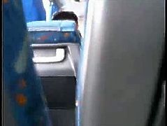Amateur Hottie fooling around on the bus