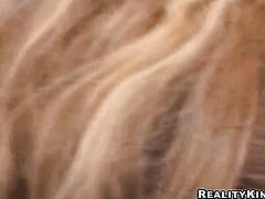 Blonde Wildy is too hot to stop lesbian love session with pussy-hungry Rudy