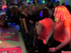 Party Hardcore brings you a hell of a free porn video where you can see this amazing sex party at the club that will blow you away. Watch these blonde and brunette sluts getting pounded into kingdom come!