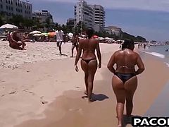 Sexy Mom on the Beach