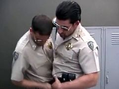 Locker Room Cops Blowjobs