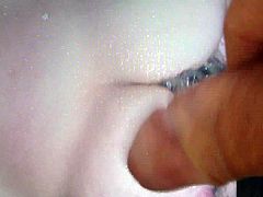 Tossertim nuts off over Bonmature's ample breasts