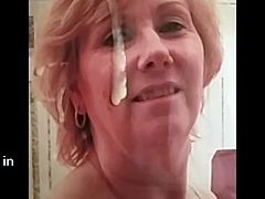 Facial for sexymilf